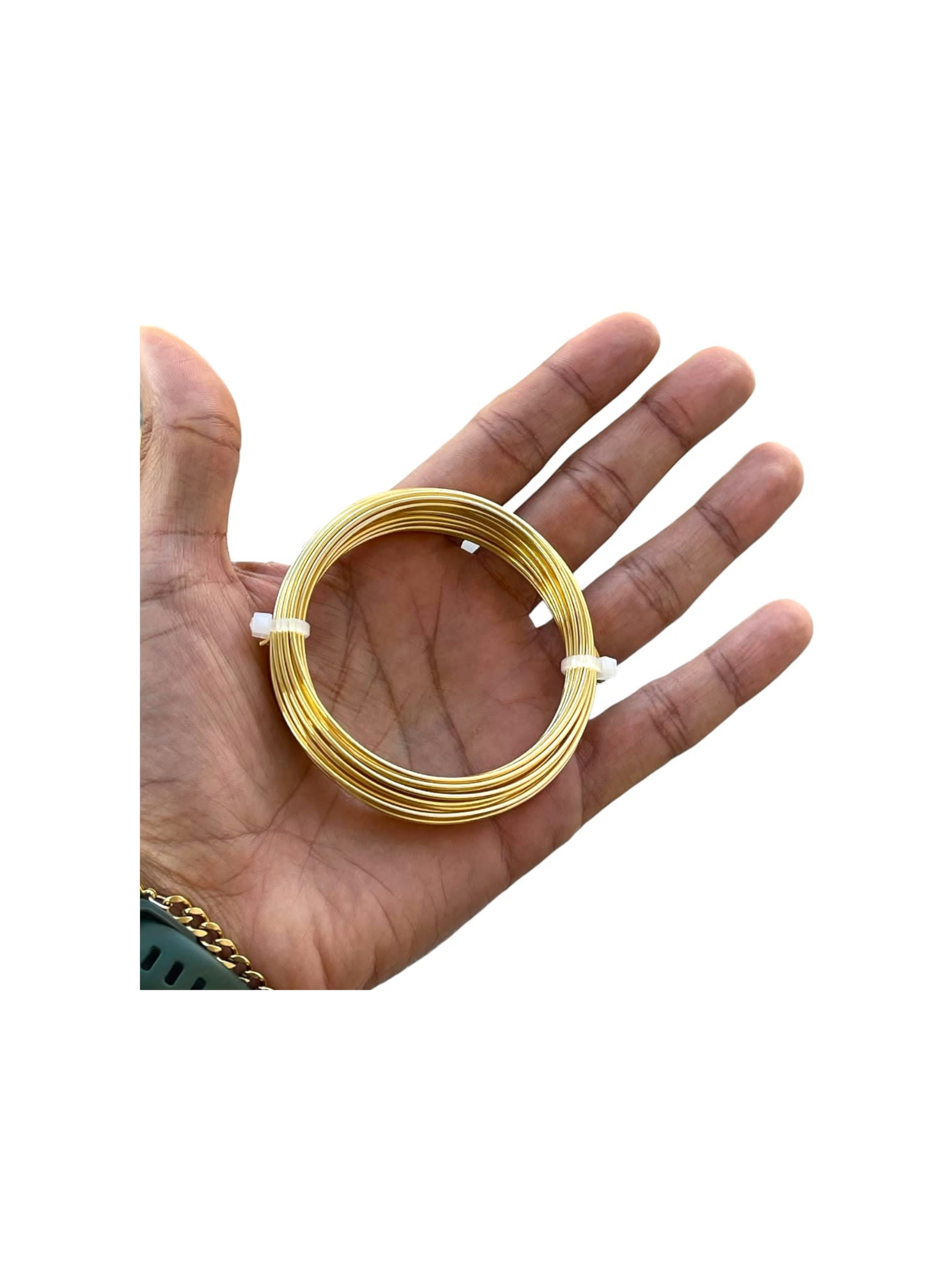 Alambre Americraft supply calibre 16 dorado gold bisutería-2