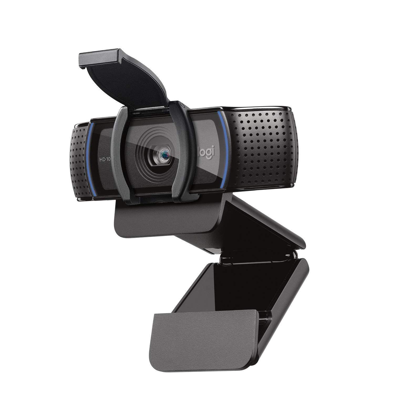 Cámara Web Logitech C920s PRO (1080p/720p, 30fps, Micrófono Dual, Mac-PC)-0