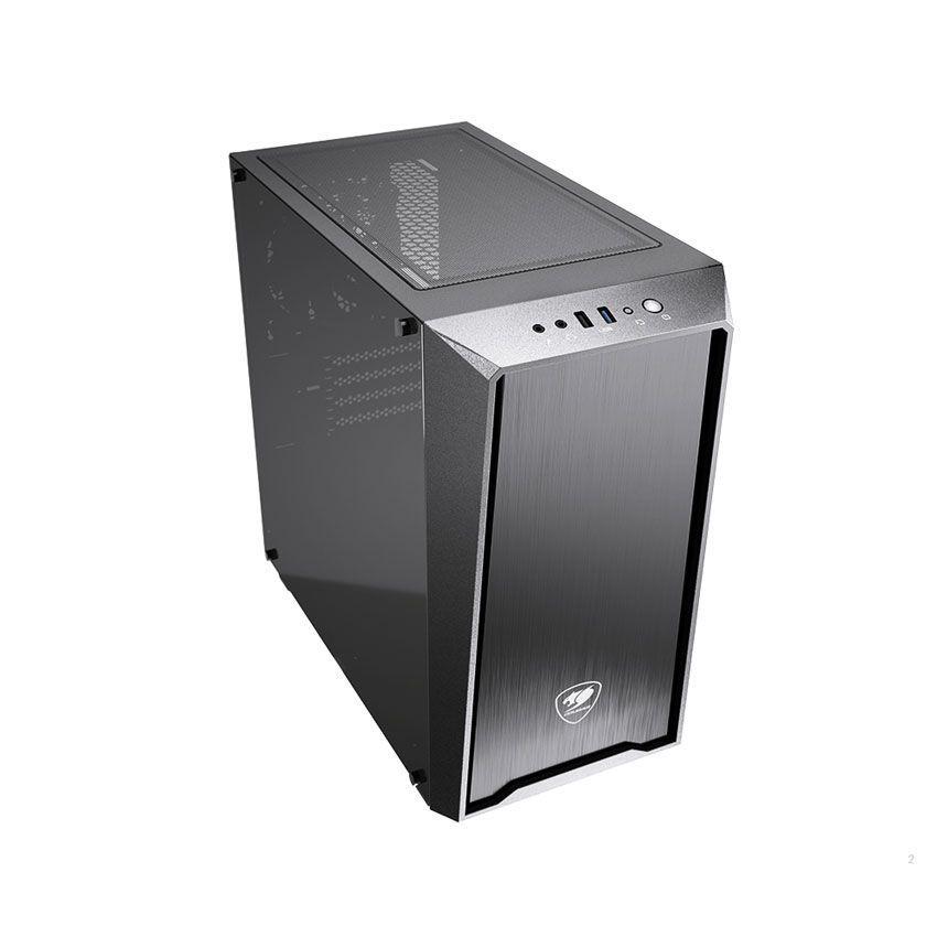 Gabinete Cougar MG130-G (Mini-Torre, Sin fuente, Vidrio templado, Micro ATX)-0