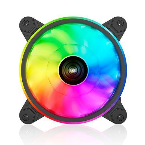 Ventilador RaidMax NV-T120FB (120mm, RGB, Negro)-0