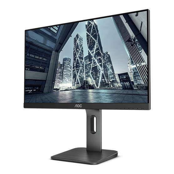 Monitor AOC Serie P1 23.8“ (IPS, FHD, DP+HDMI+VGA, Pivot)-2