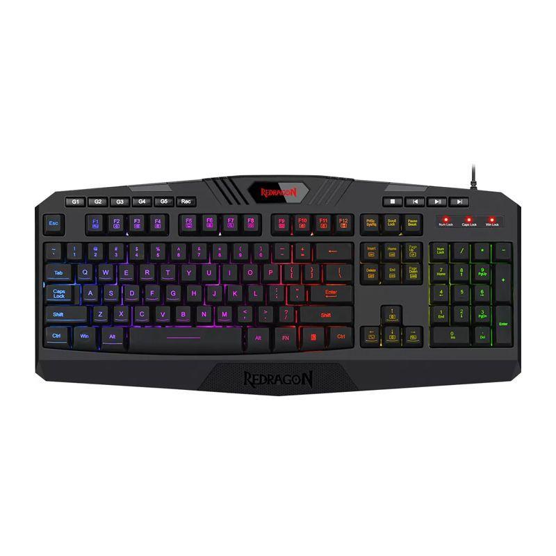Teclado Gamer Redragon HARPE PRO K503A-RGB (Membrana, Español, USB, Negro)-0