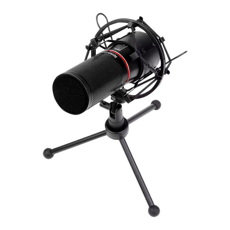 Micrófono de Condensador Redragon Blazar GM300 (Cardioide de 16mm, USB, Tripode + Elásticos)-0