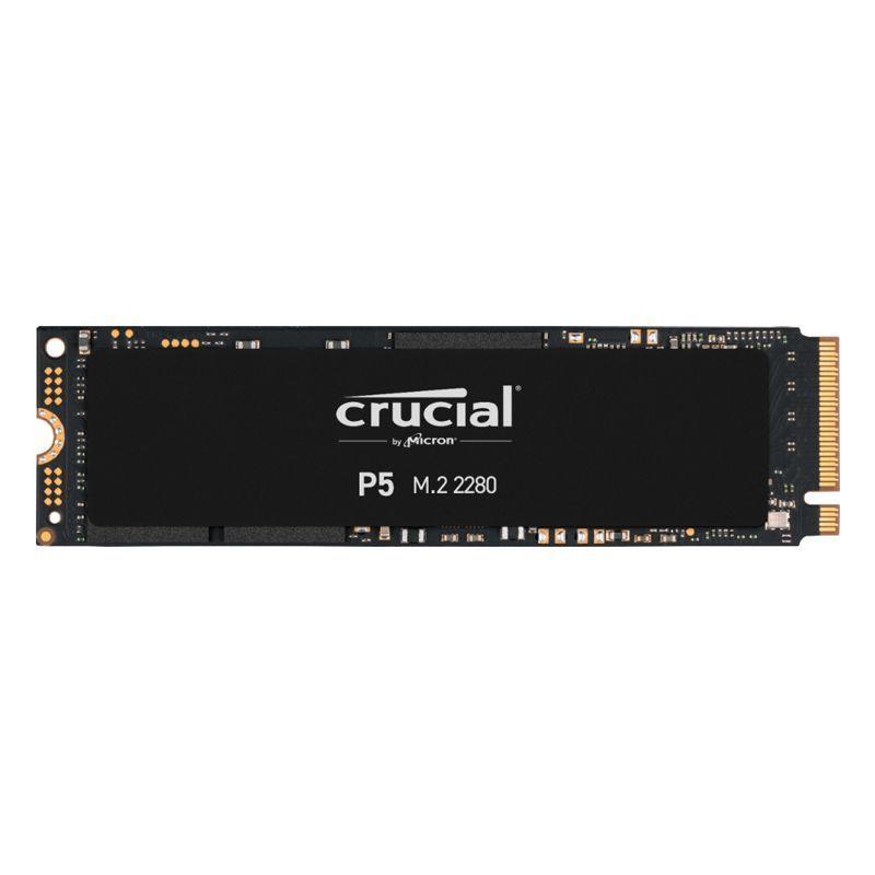 Unidad de estado solido Crucial P5 de 500GB (NVMe, M.2 2280, 3000-3400MB/s)-0
