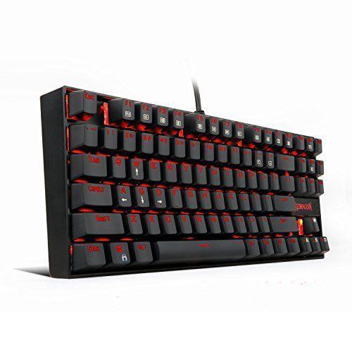 Teclado Mecánico Redragon Kumara K552 (Switchs Outemu Blue, Compacto, Español)-1