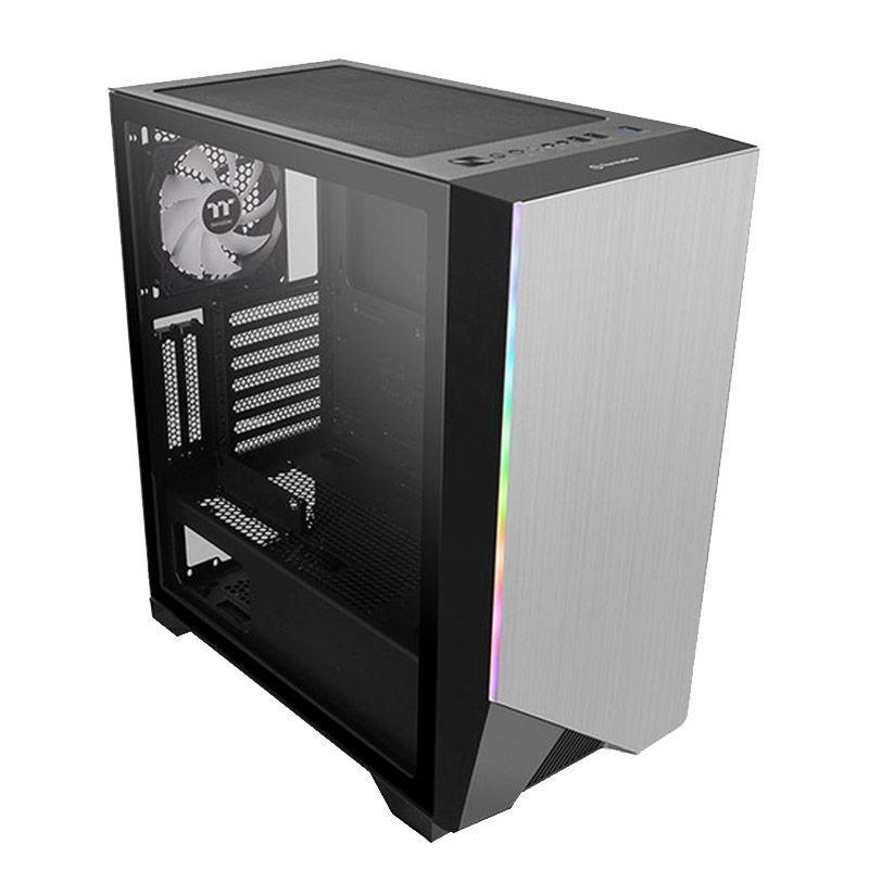 Gabinete Thermaltake H550 TG ARGB (ATX, Vidrio Templado, Negro)-0