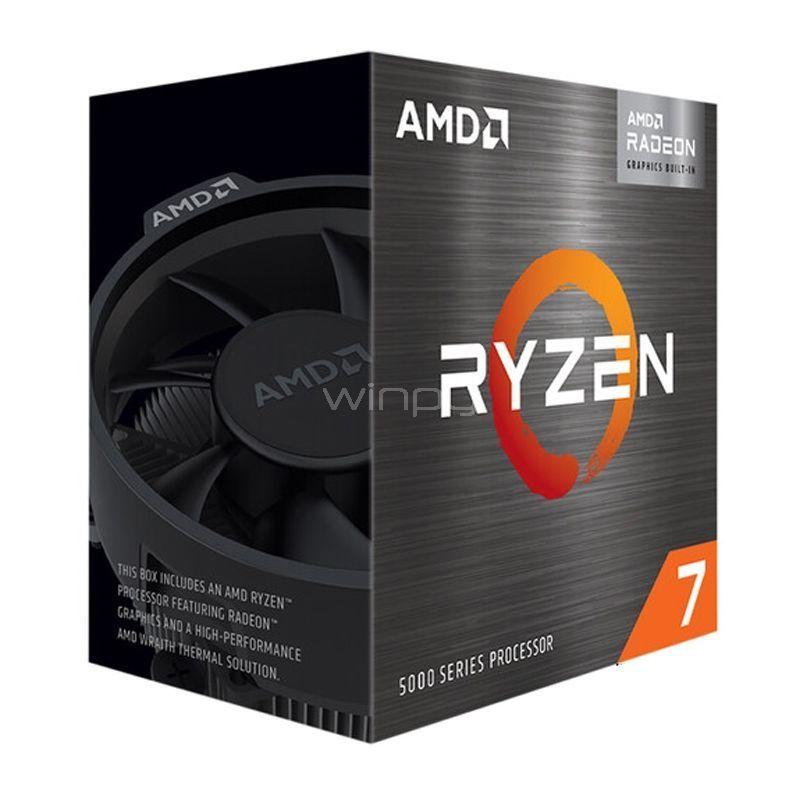 Procesador AMD Ryzen 7 5700G con Gráficos Radeon (AM4, 8 Cores, 16 Hilos, 3.8/4.6GHz)-0