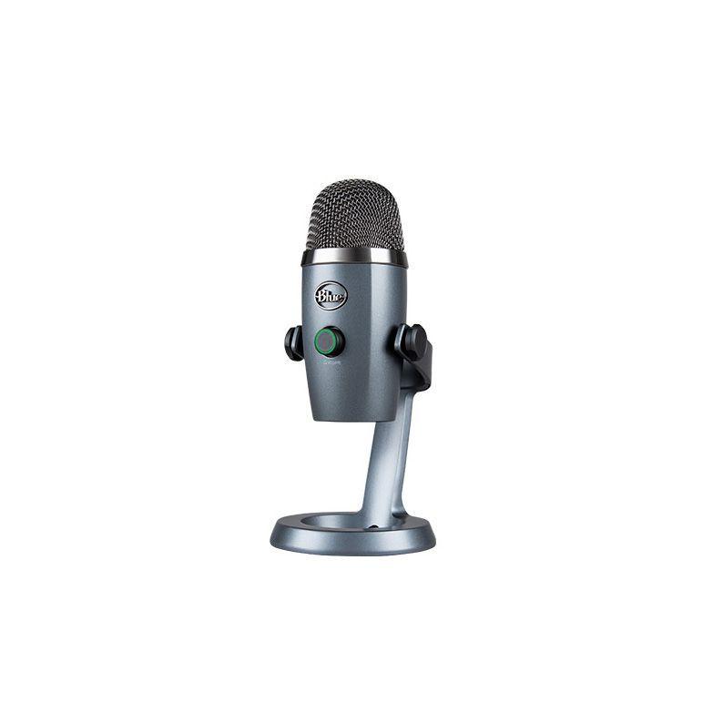 Micrófono Digital Blue Yeti Nano (USB, Mac/PC, Gris oscuro)-0