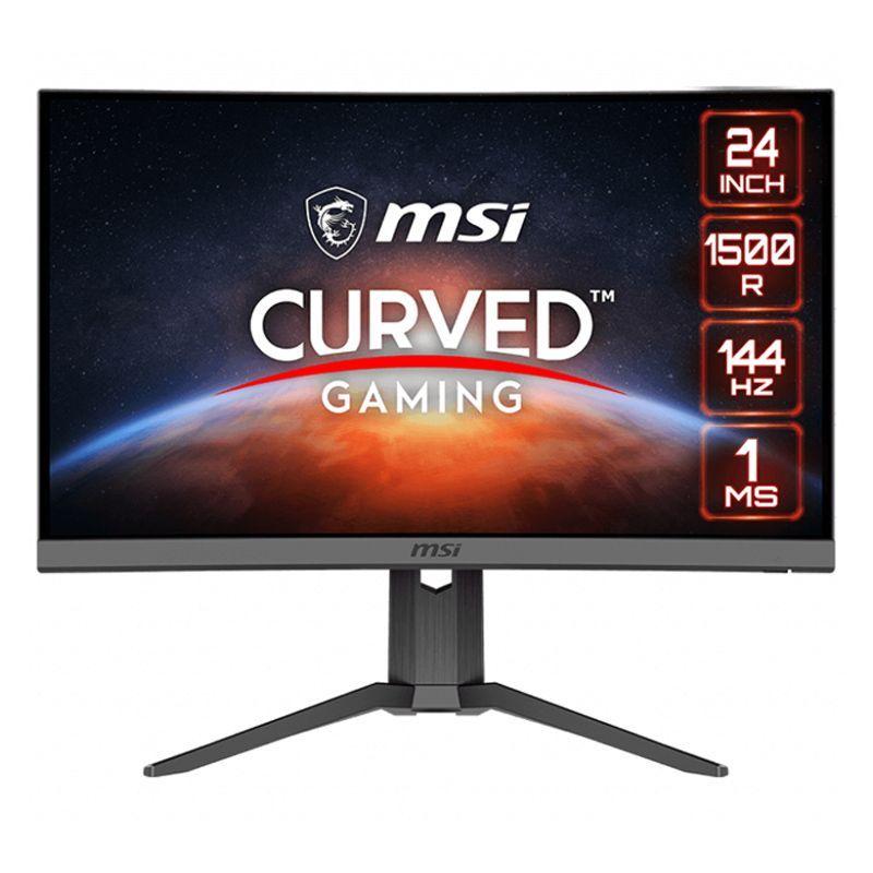 Monitor Gamer MSI Optix G24C6P Curvo de 23.6“ (VA, Full HD, 144Hz, 1ms, DP+HDMI, FreeSync, Vesa)-0