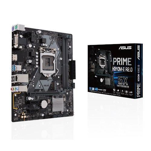 Placa Madre Asus Prime H310M-E R2.0 (LGA1151v2, DDR4 2666MHz, M.2, LED, mATX)-0