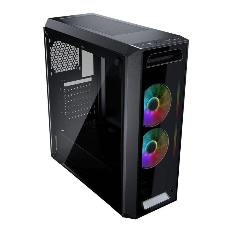 Gabinete Cougar MX350 RGB (Slim-Torre, Vidrio templado, Sin fuente, ATX)-1