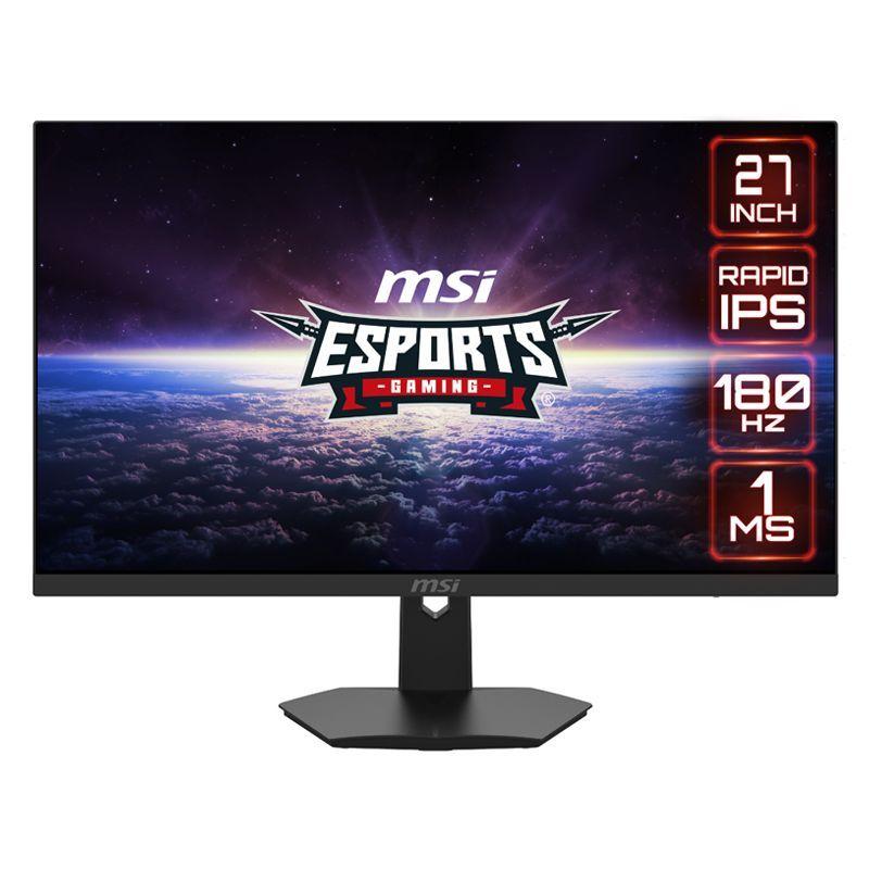 Monitor Gamer MSI G274F de 27“ (Rapid IPS, FHD, 180Hz, 1ms, DP+HDMI)-0