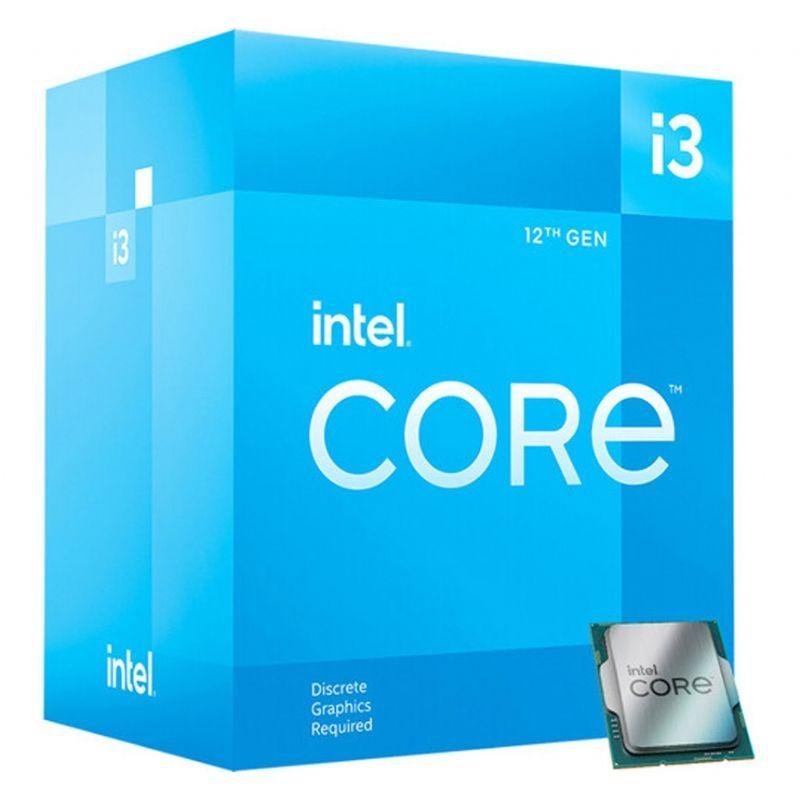 Procesador Intel Core i3-12100F Alder Lake (LGA1700, 4 Cores, 8 Hilos, 3.30/4.30 GHz, Sin Video)-0