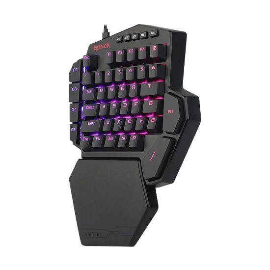 Teclado Gamer Redragon DITI K585RGB (Switches Outemu Blue, RGB, Macros, Negro)-2