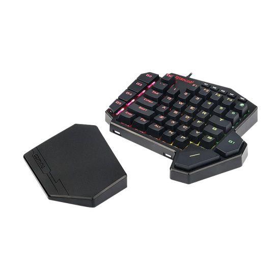 Teclado Gamer Redragon DITI K585RGB (Switches Outemu Blue, RGB, Macros, Negro)-3