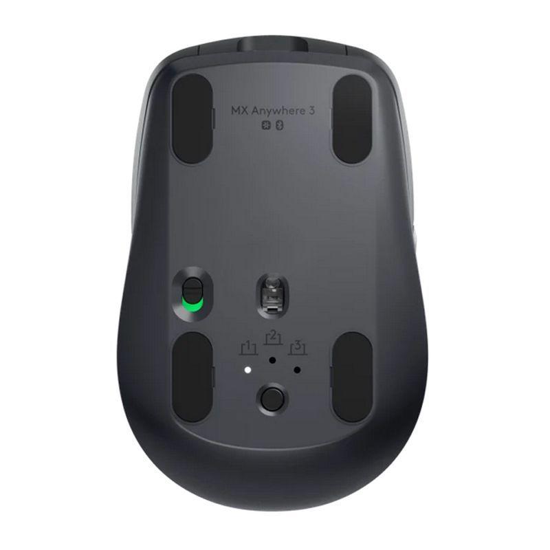 Mouse Inalámbrico Logitech MX Anywhere 3 (4000dpi, 6 Botones, Recargable, Negro)-3