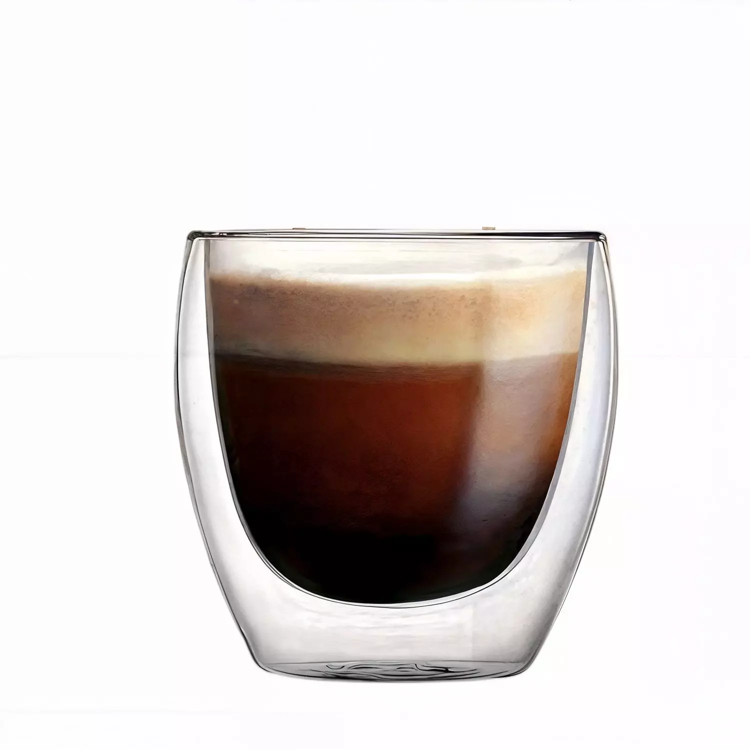 Taza Doble Vidrio Tazas café Doble Vidrio Doble Pared 250 Ml-0