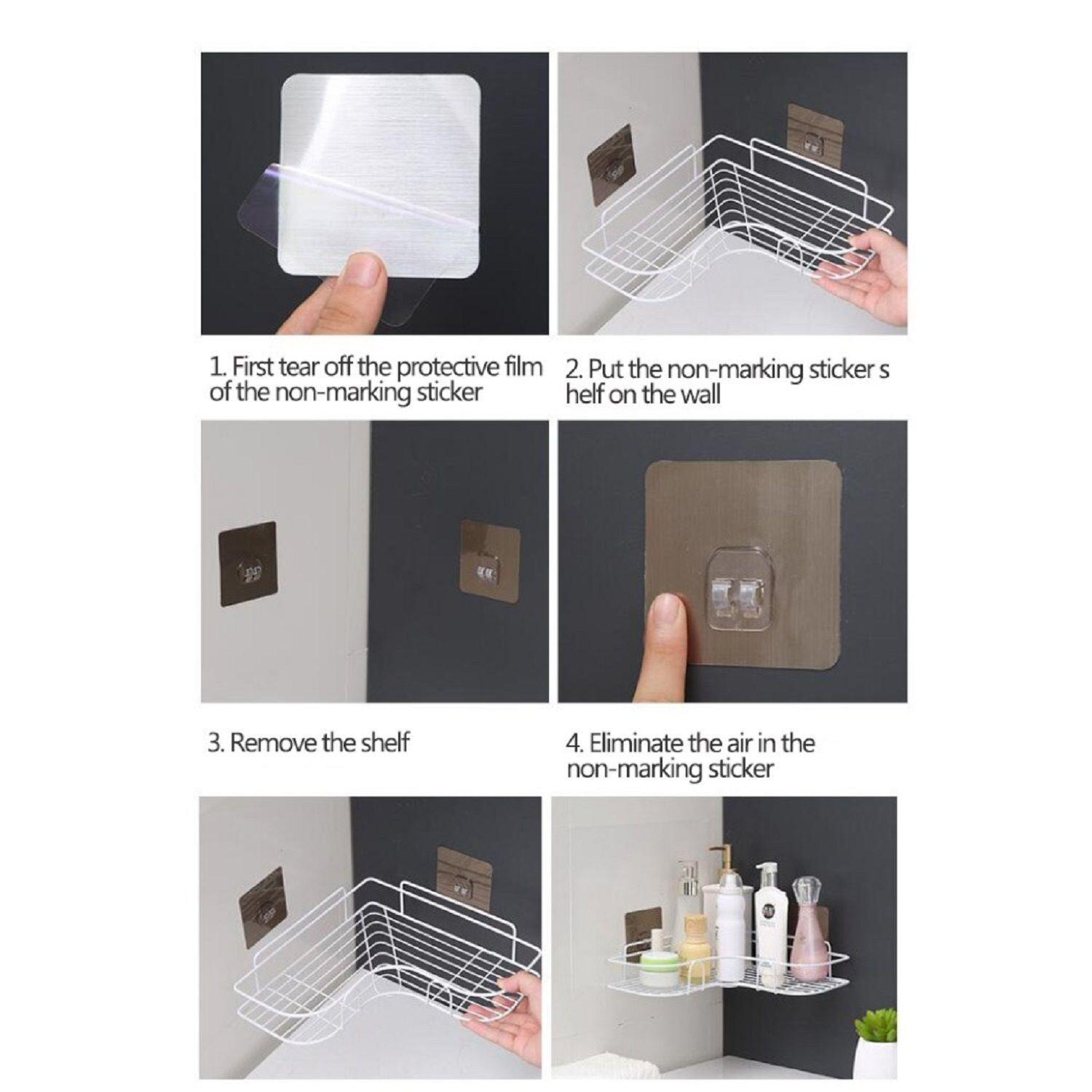 Organizador Ducha Esquinero Ducha Para Baño Accesorio -3