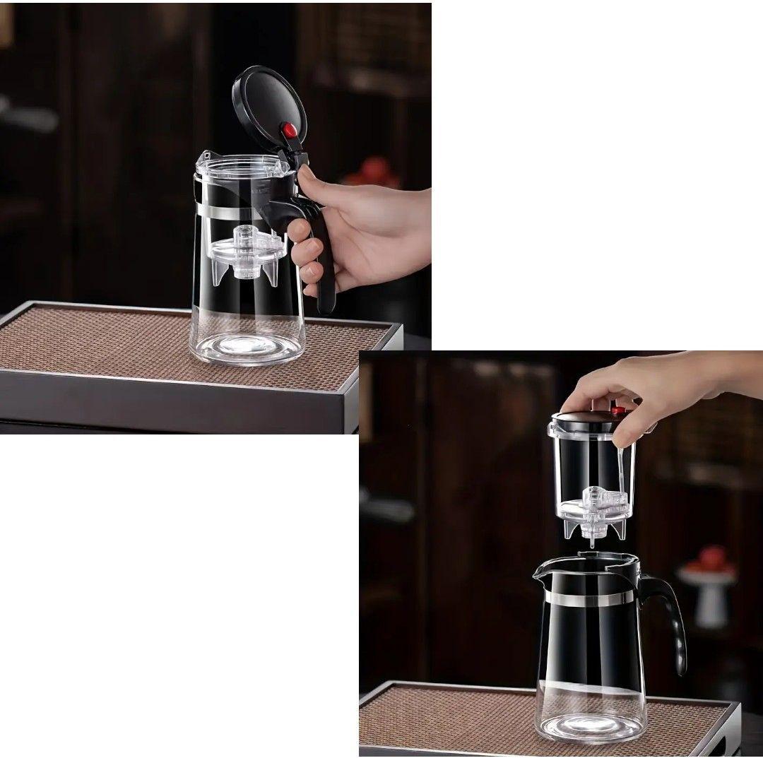 Tetera tetera te tetera infusion 900 ml vidrio filtro-3