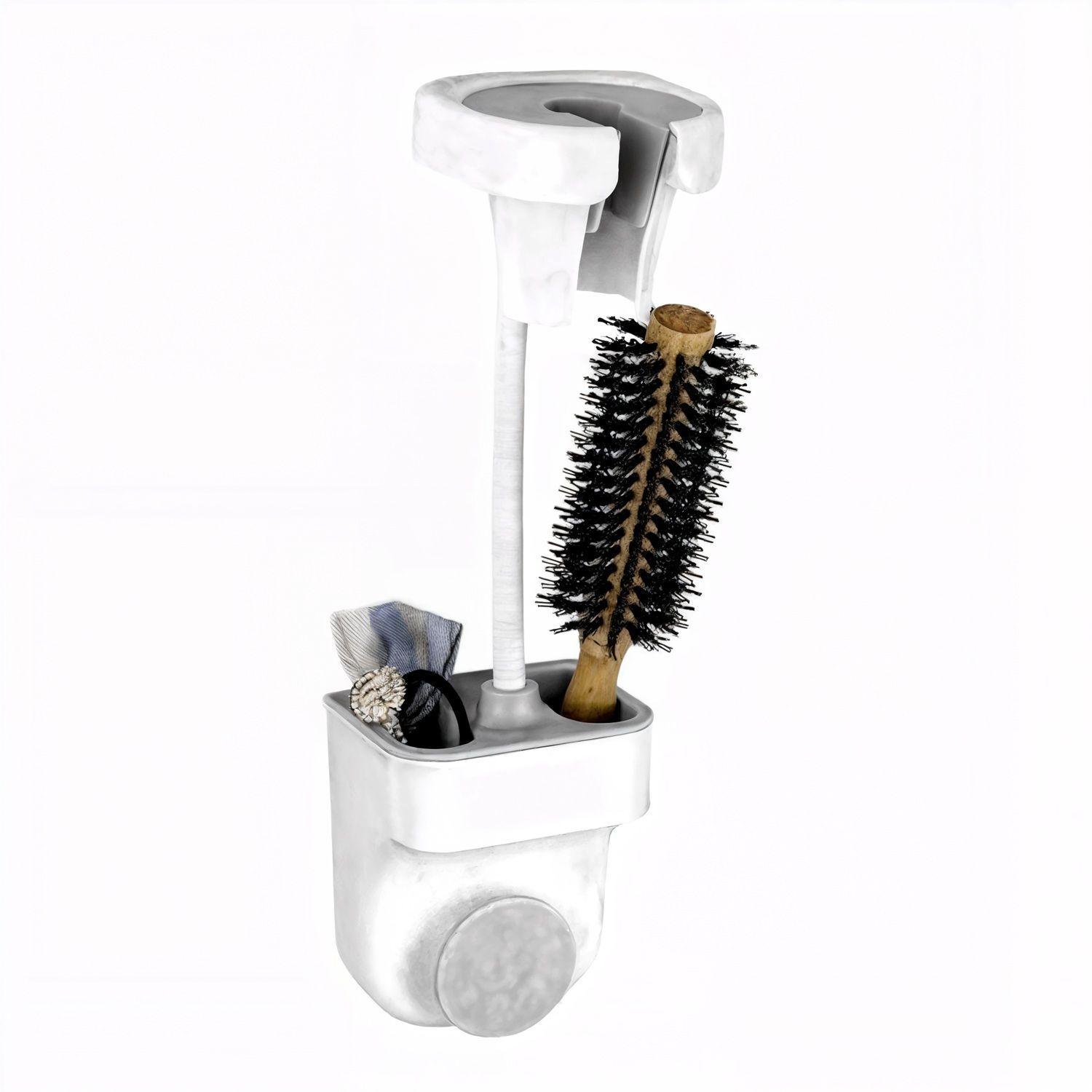 porta secador de pelo soporte para secador de pelo flexible-2