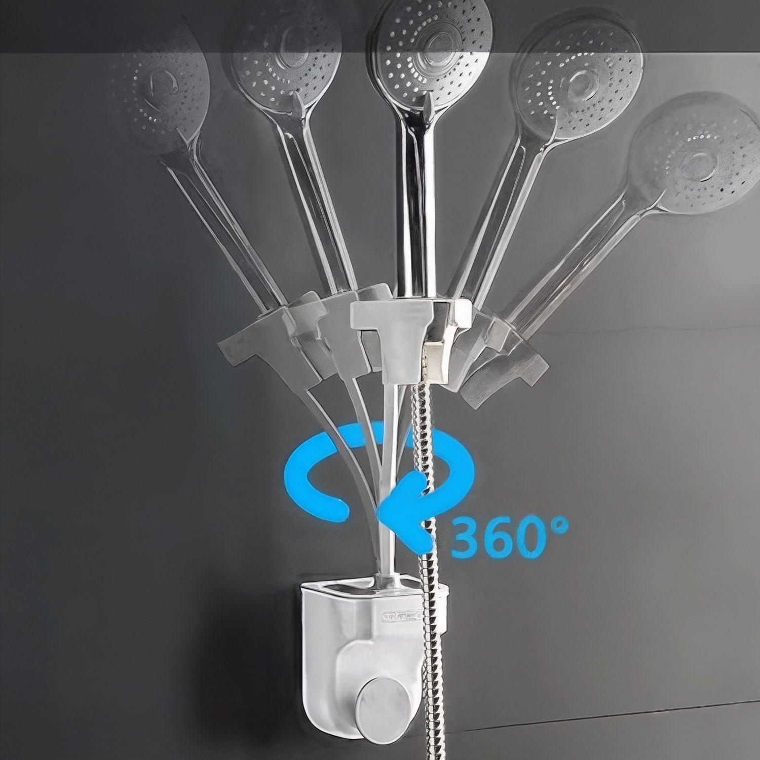 porta secador de pelo soporte para secador de pelo flexible-6