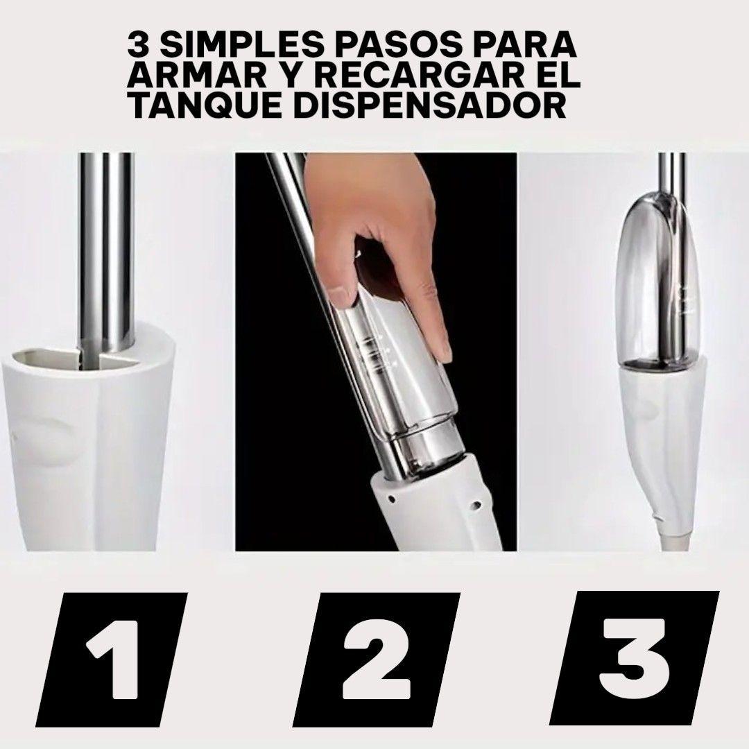 Mopa spray mopa trapeador rociador pisos microfibra -5