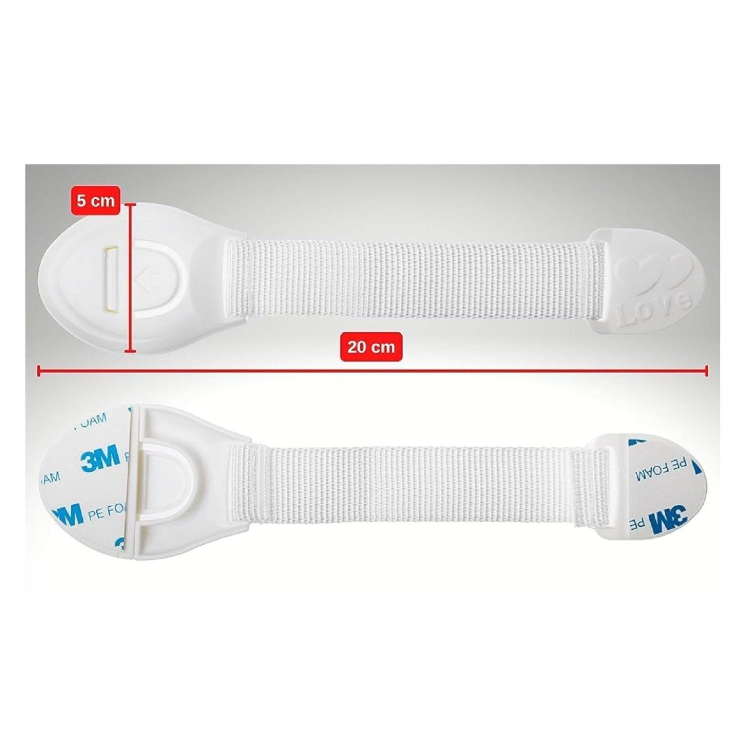 Pack x10 traba puerta protector de puerta para bebe guagua-2