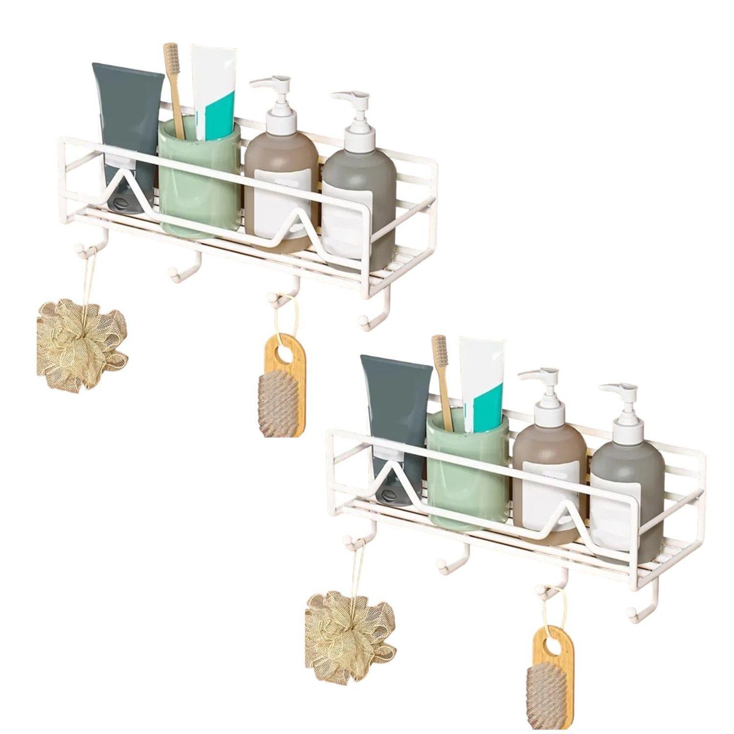 2 organizador ducha cocina repisa ducha accesorios para baño chico-0