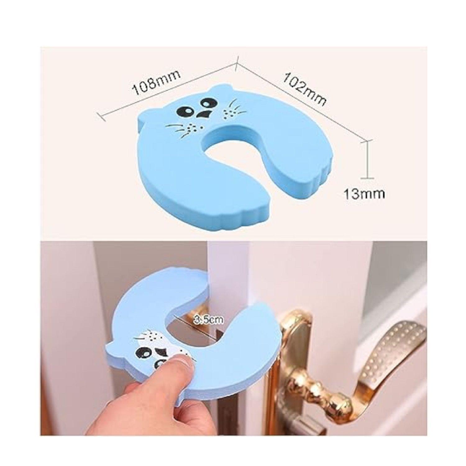 4 protector de puerta bebe protector de esquinas antigolpes-2