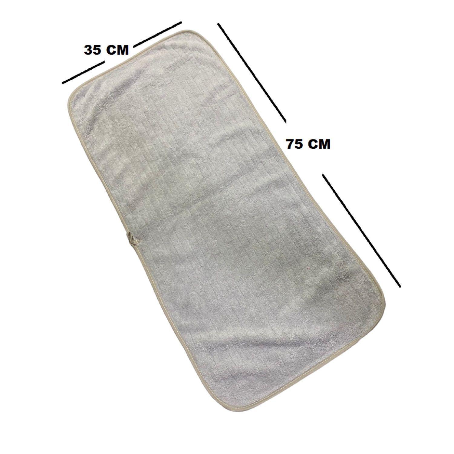 2 toallas de baño toalla de mano microfibra 35x75cm-4