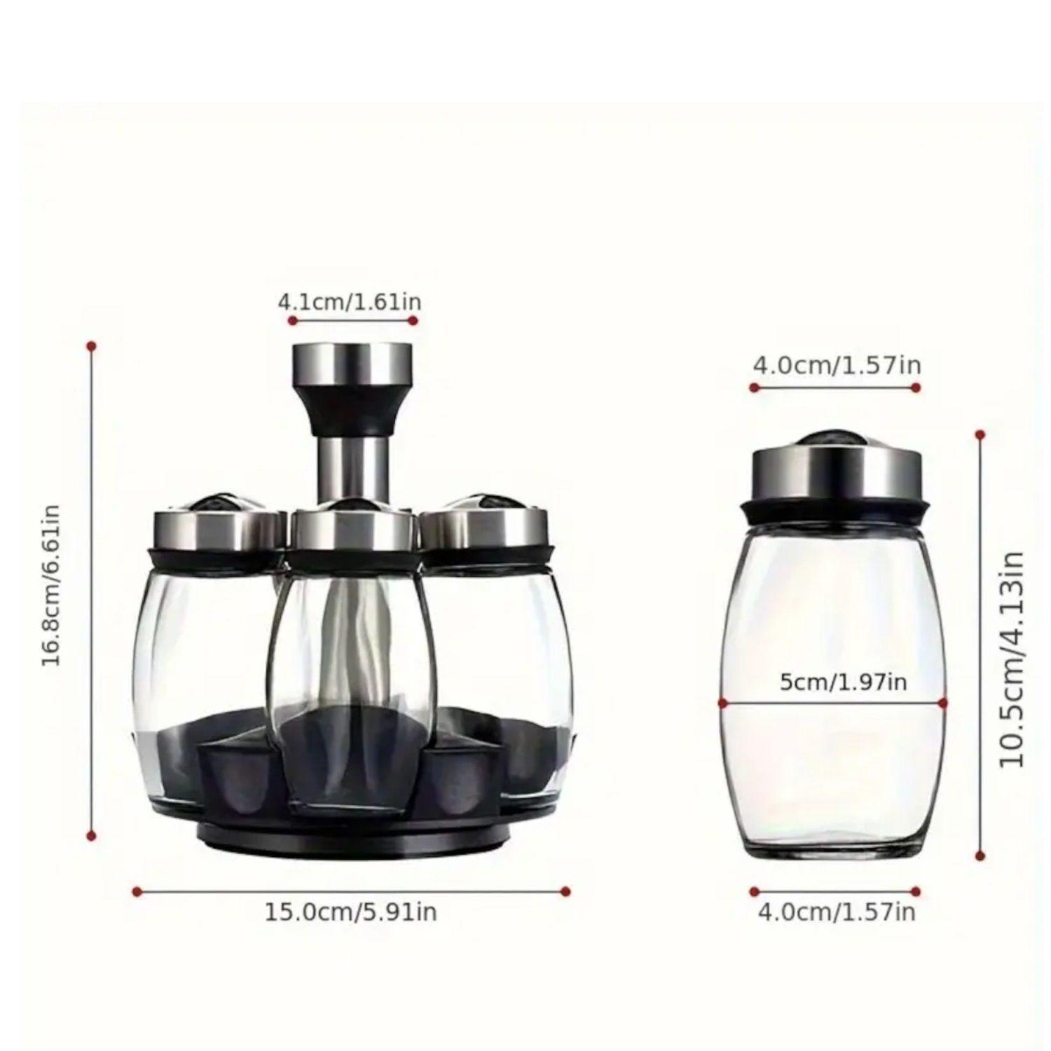 condimentero especiero frascos especieros especiero giratorio 6 piezas-1