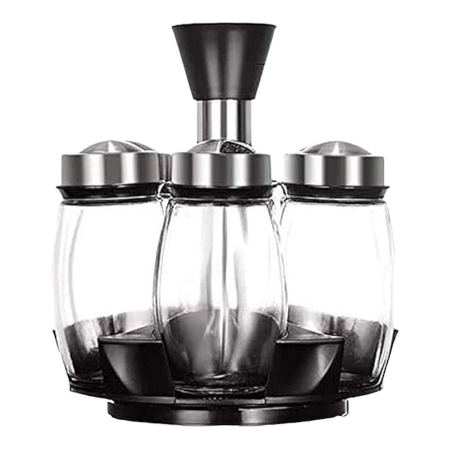 condimentero especiero frascos especieros especiero giratorio 6 piezas-4