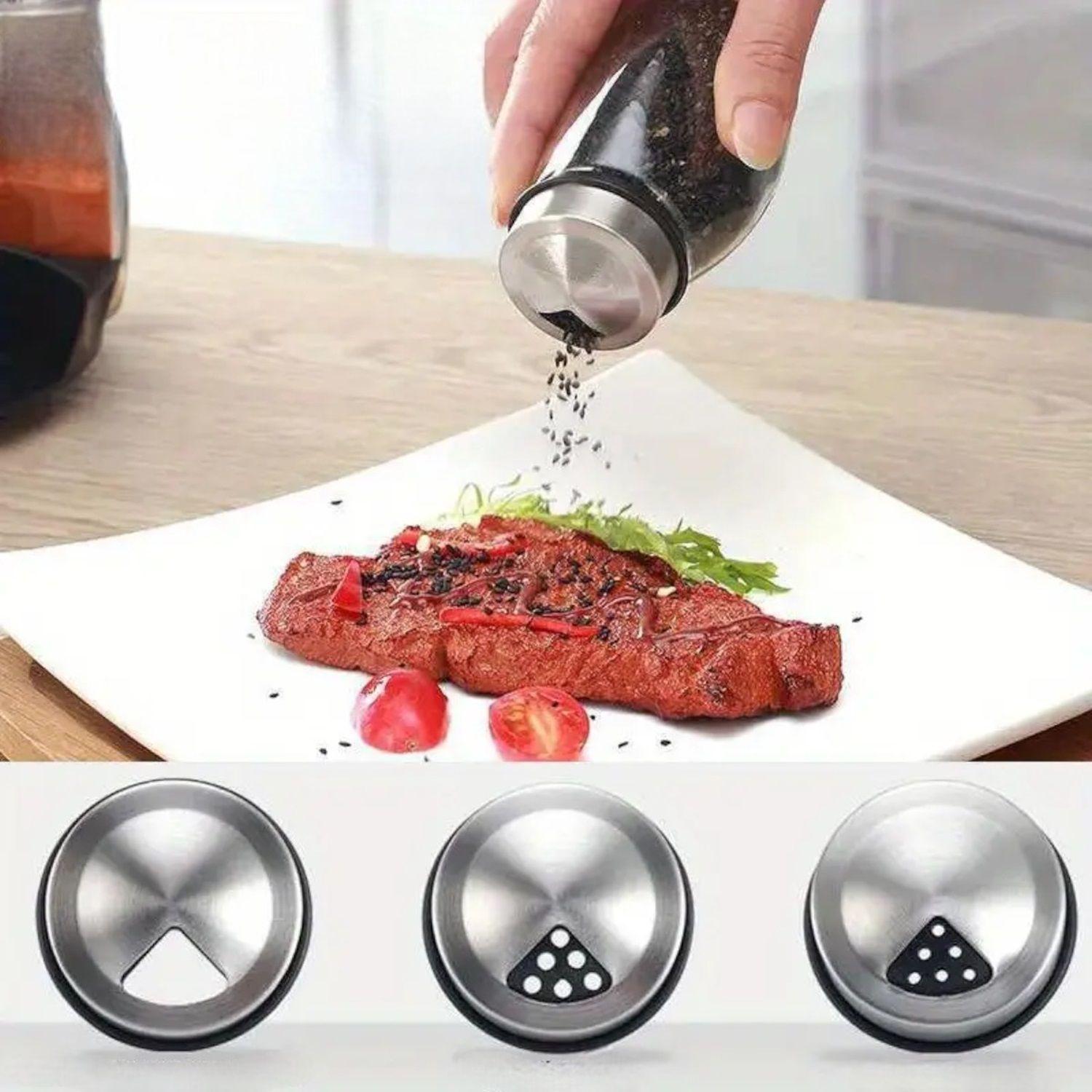 condimentero especiero frascos especieros especiero giratorio 6 piezas-6