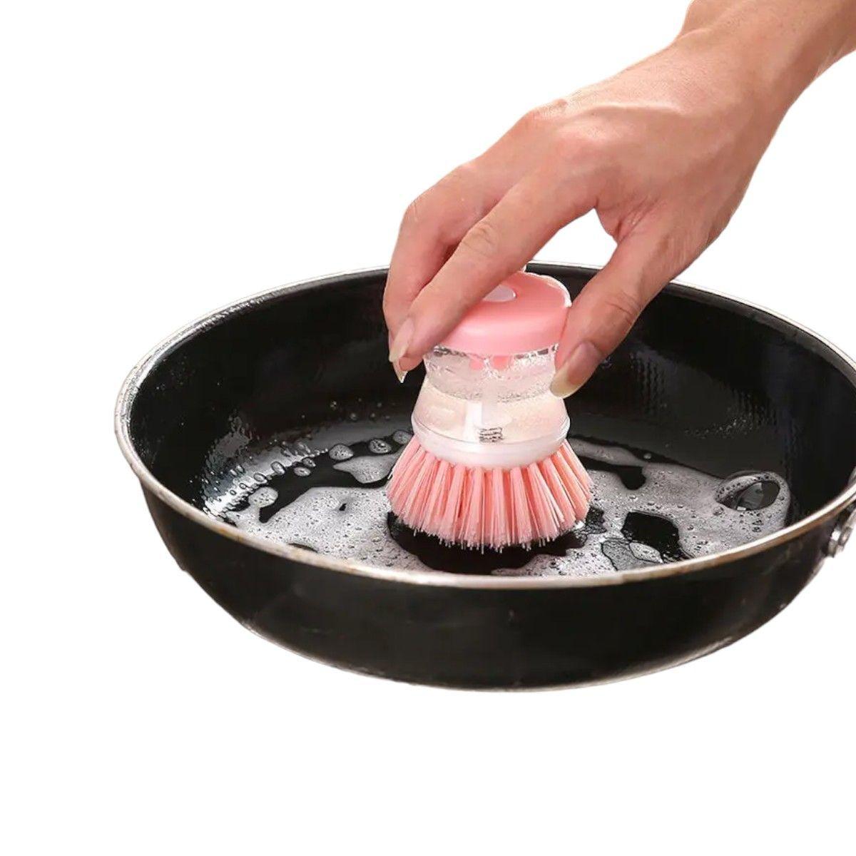 Cepillo limpieza multiuso esponja loza cocina-5