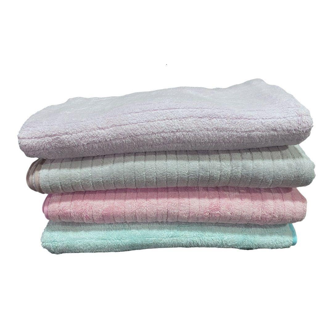Toallas de baño toalla de cuerpo microfibra 70 x 135 cm-0