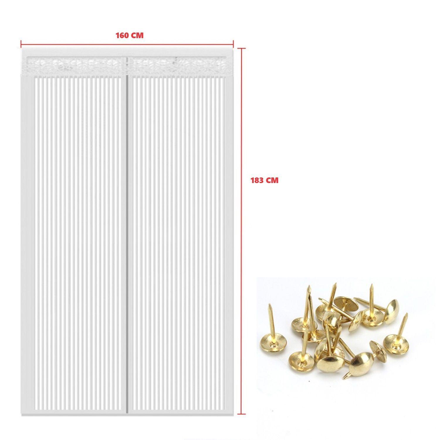 Malla cierre mosquitera cortina anti mosquito malla puerta-3