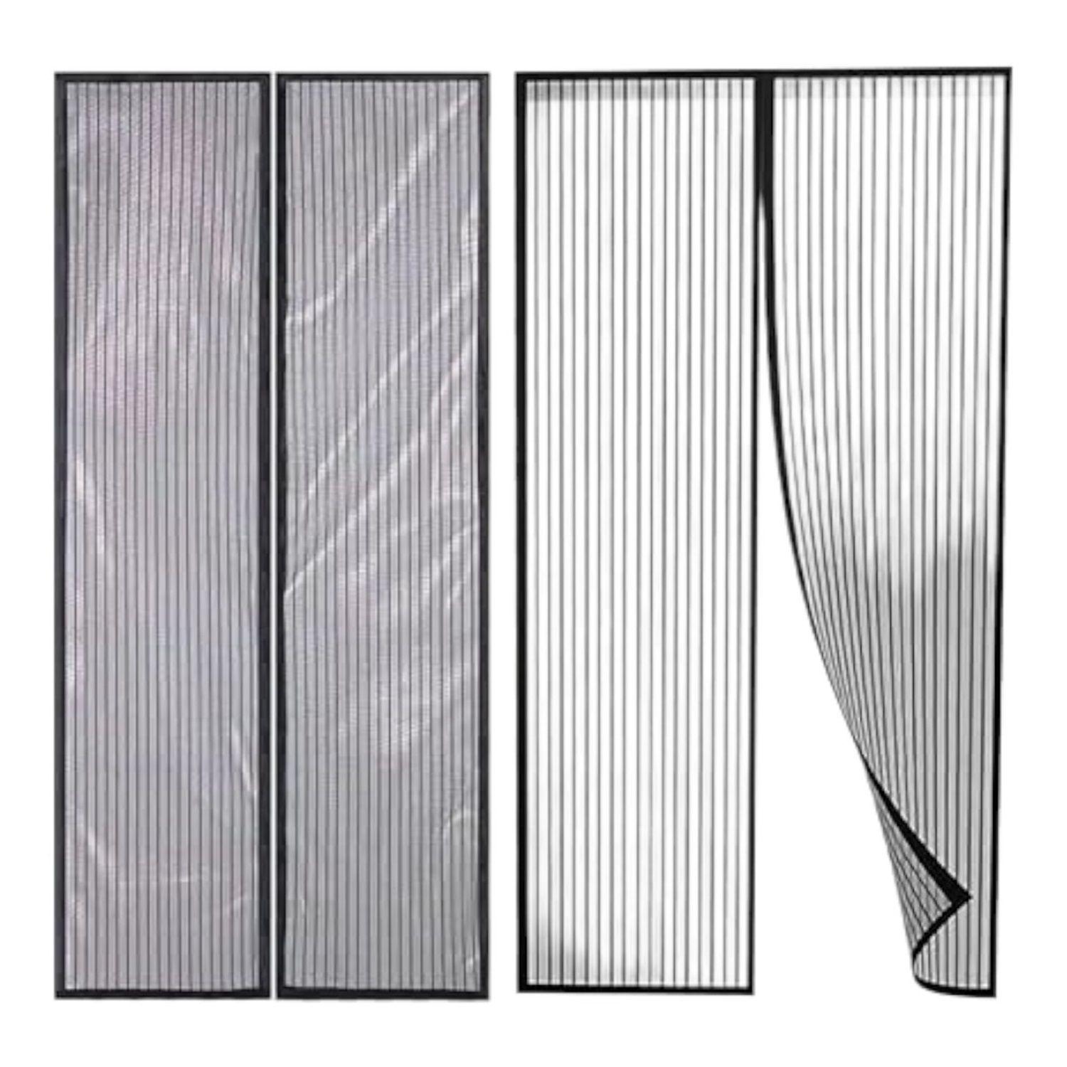 Malla cierre mosquitera cortina anti mosquito malla puerta-7