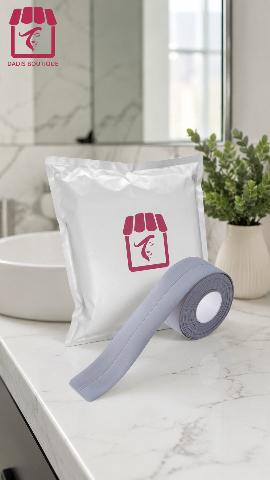 Cinta Gaffer Cinta Adhesiva Impermeable Cocina Ba o gris-5