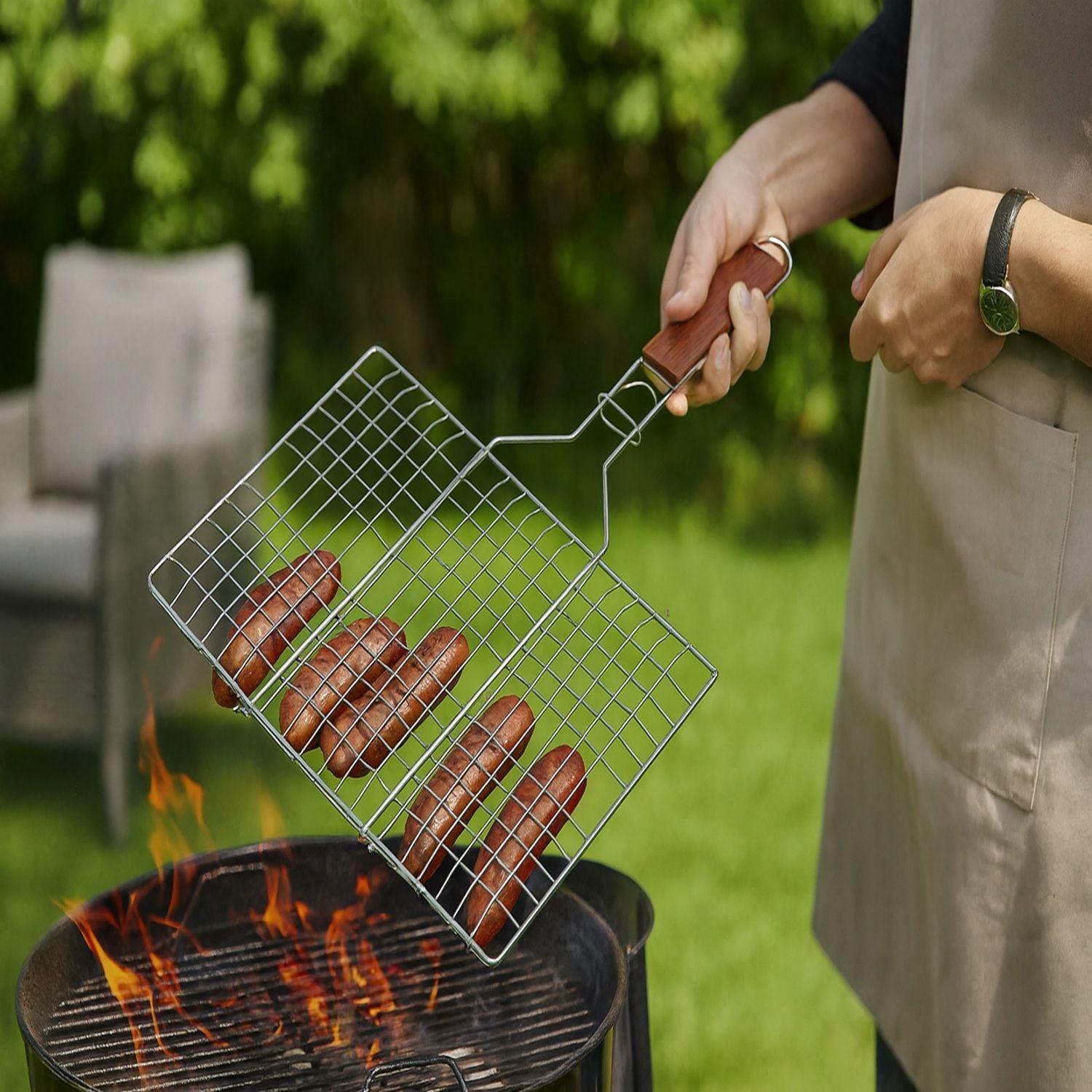 Tostador parrillero malla plegable tostador parrilla  34cm-4