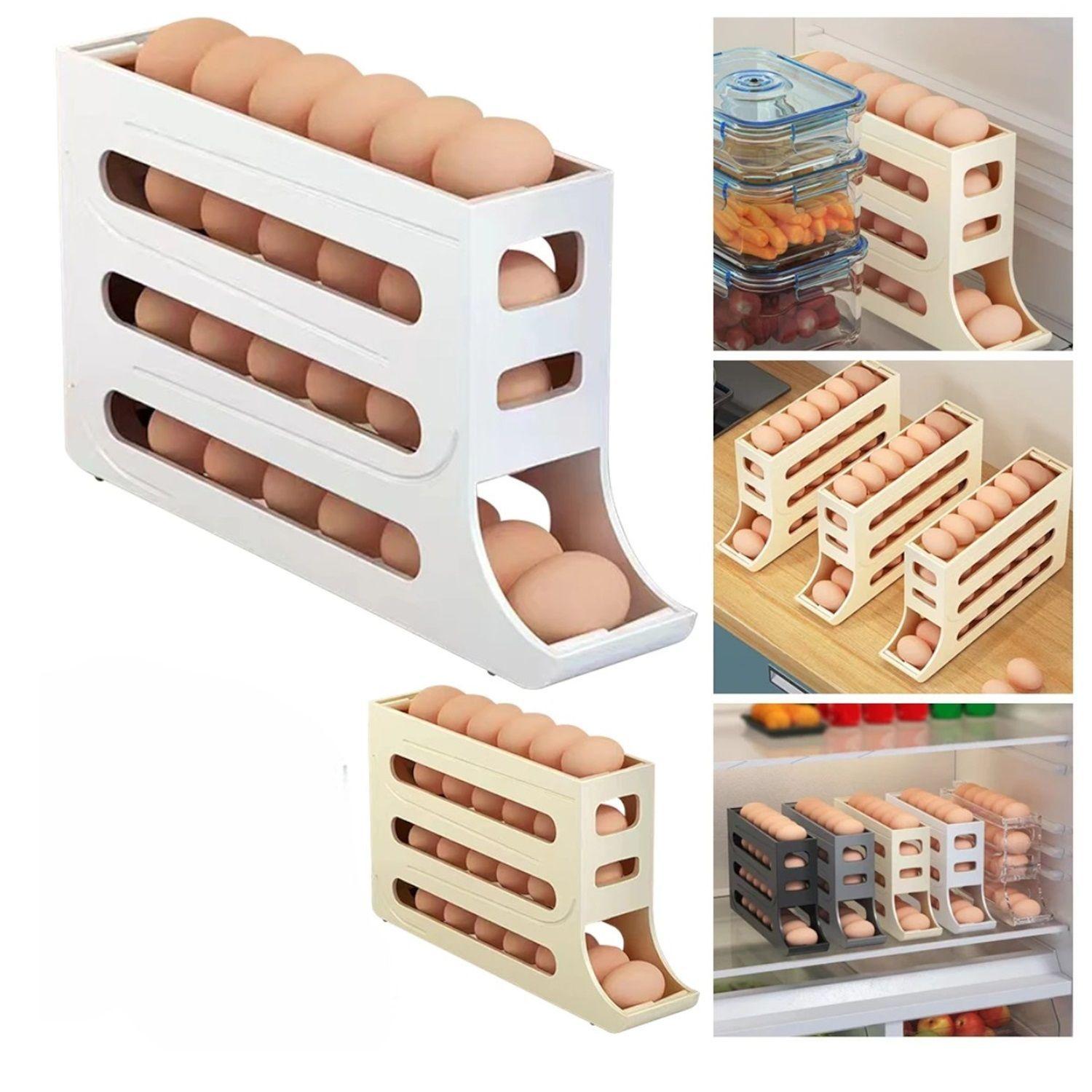 huevera dispensador de huevos organizador de huevos 4 pisos-5