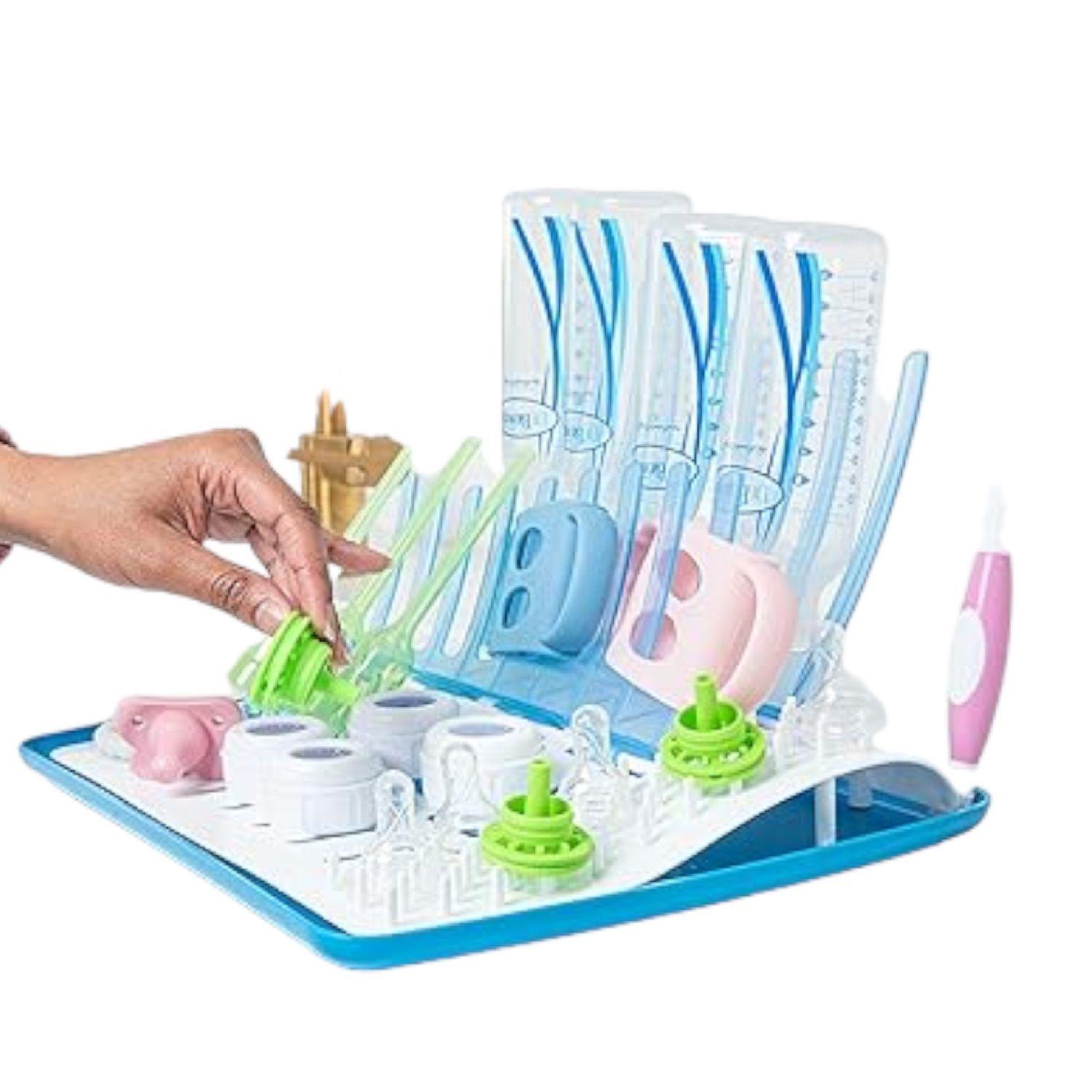 Escurridor mamadera- organizador secador mamadera y biberón -0