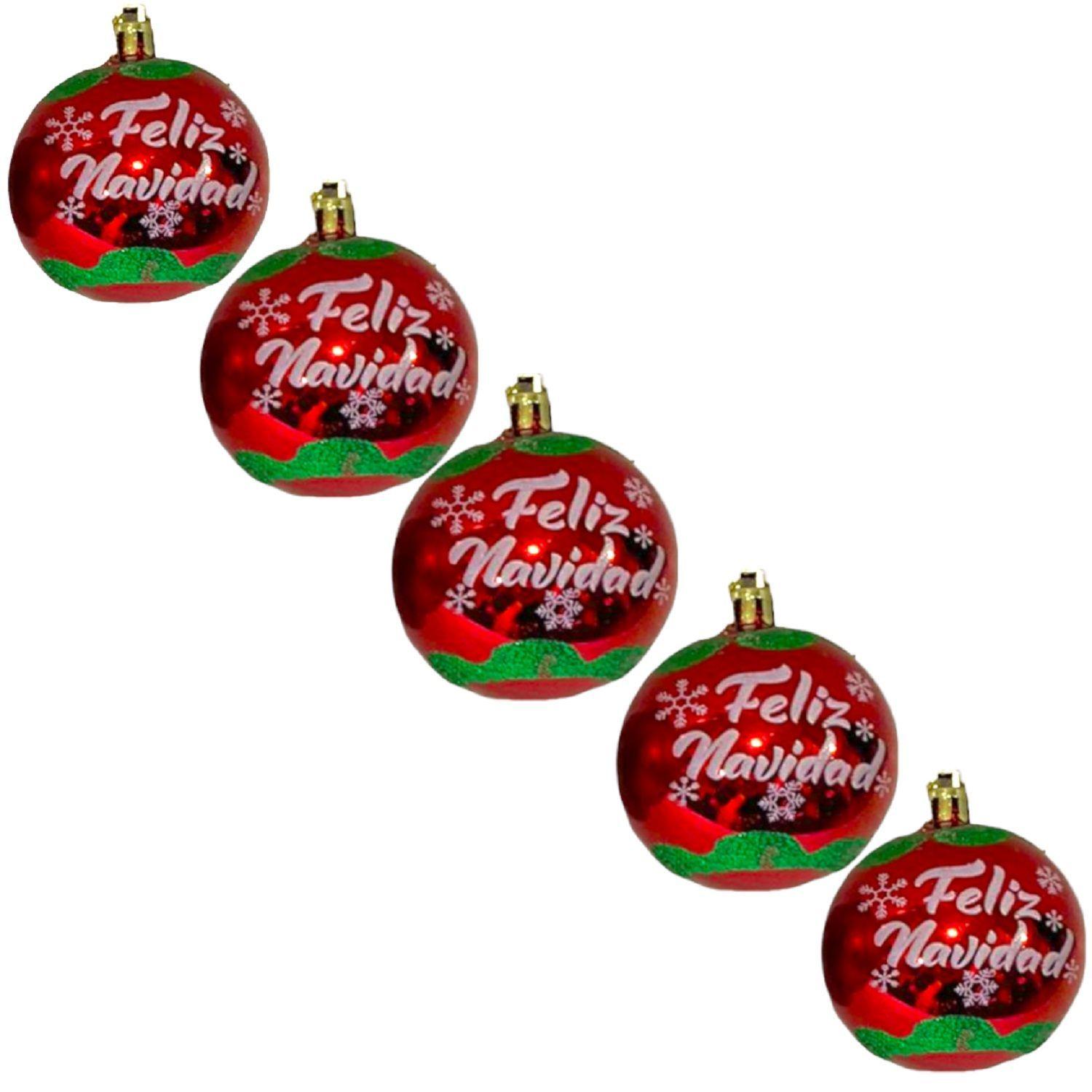 20 bolas de navidad esferas navideñas bambalinas decoracion arbol navidad-3