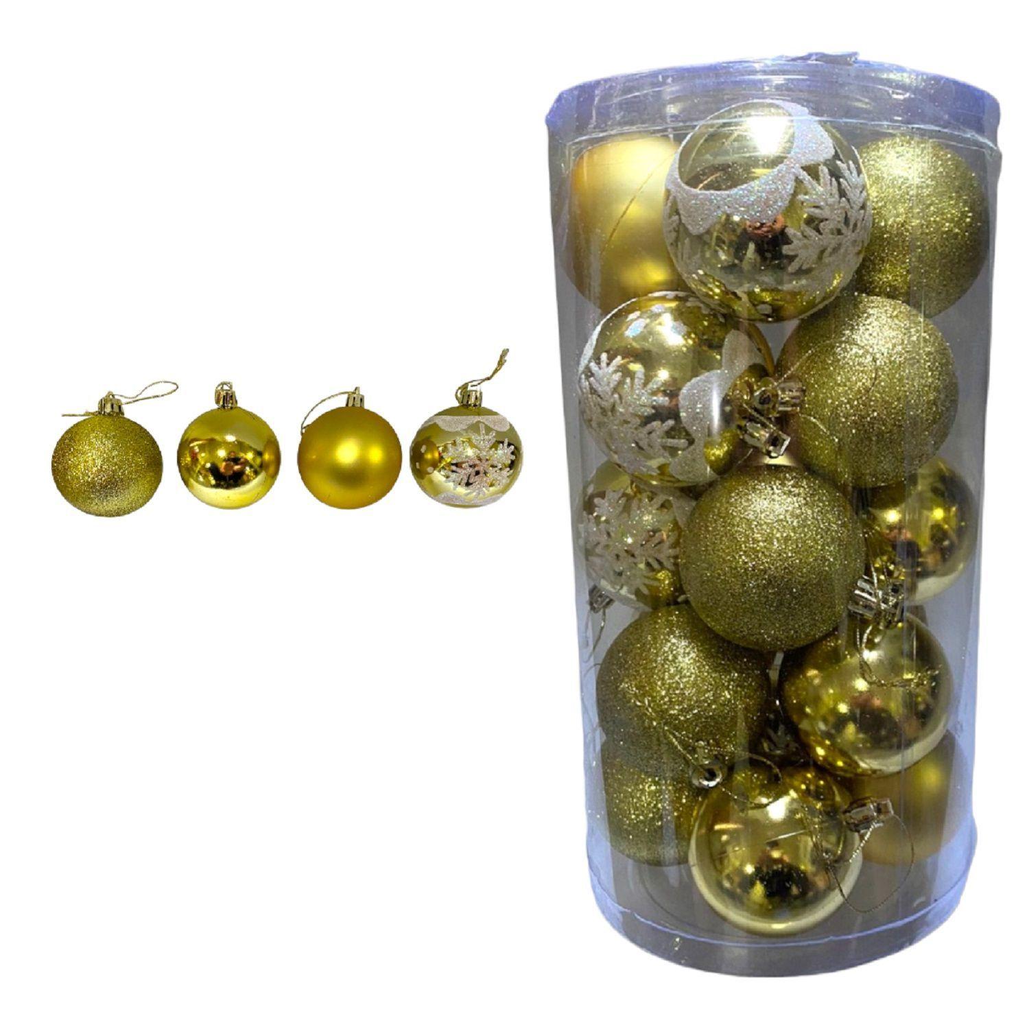 20 bolas de navidad esferas navideñas bambalinas decoracion arbol navidad-0