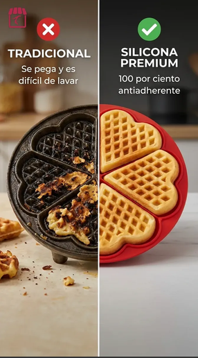 Molde Silicona Para Airfryer Freidora Redondo Wuaffles-4