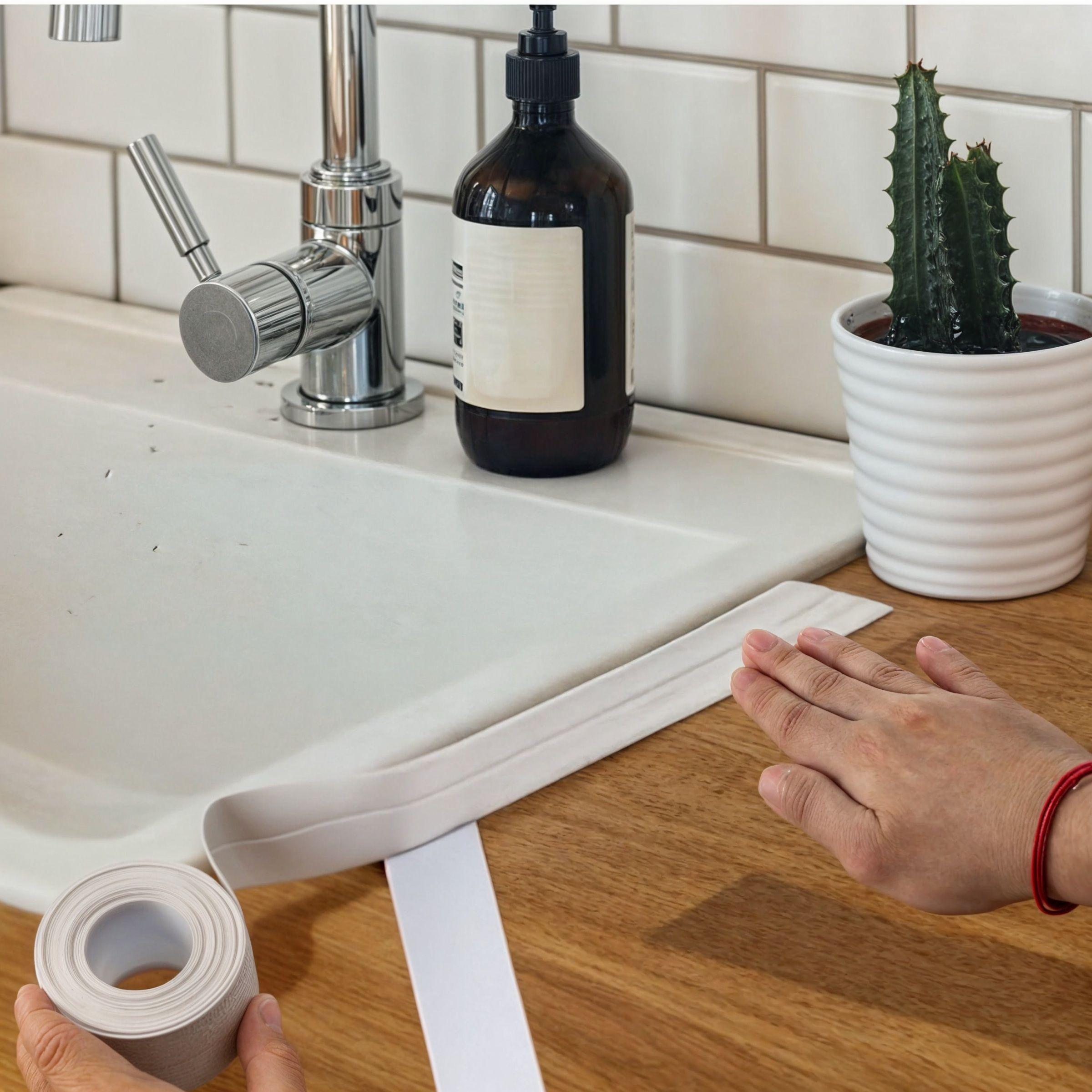 Cinta Gaffer 2 cinta adhesiva impermeable cocina baño-4