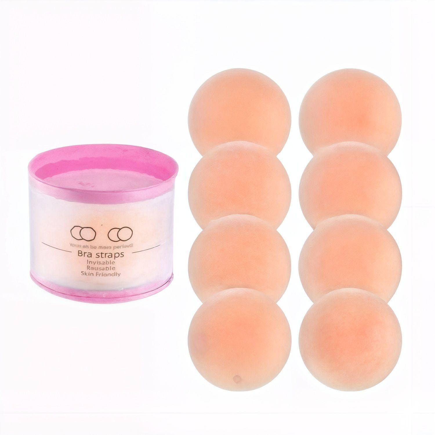 10 cubre pezon mujer silicona tapa pezon adhesivo pezoneras -2