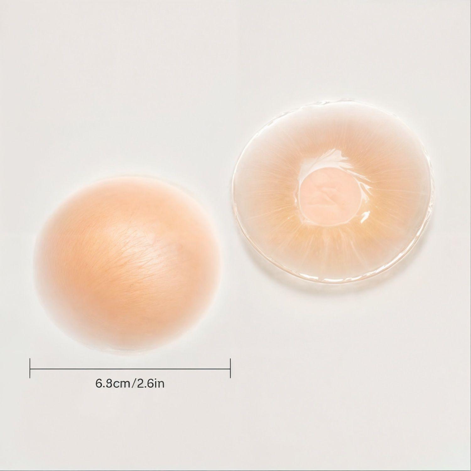 10 cubre pezon mujer silicona tapa pezon adhesivo pezoneras -4