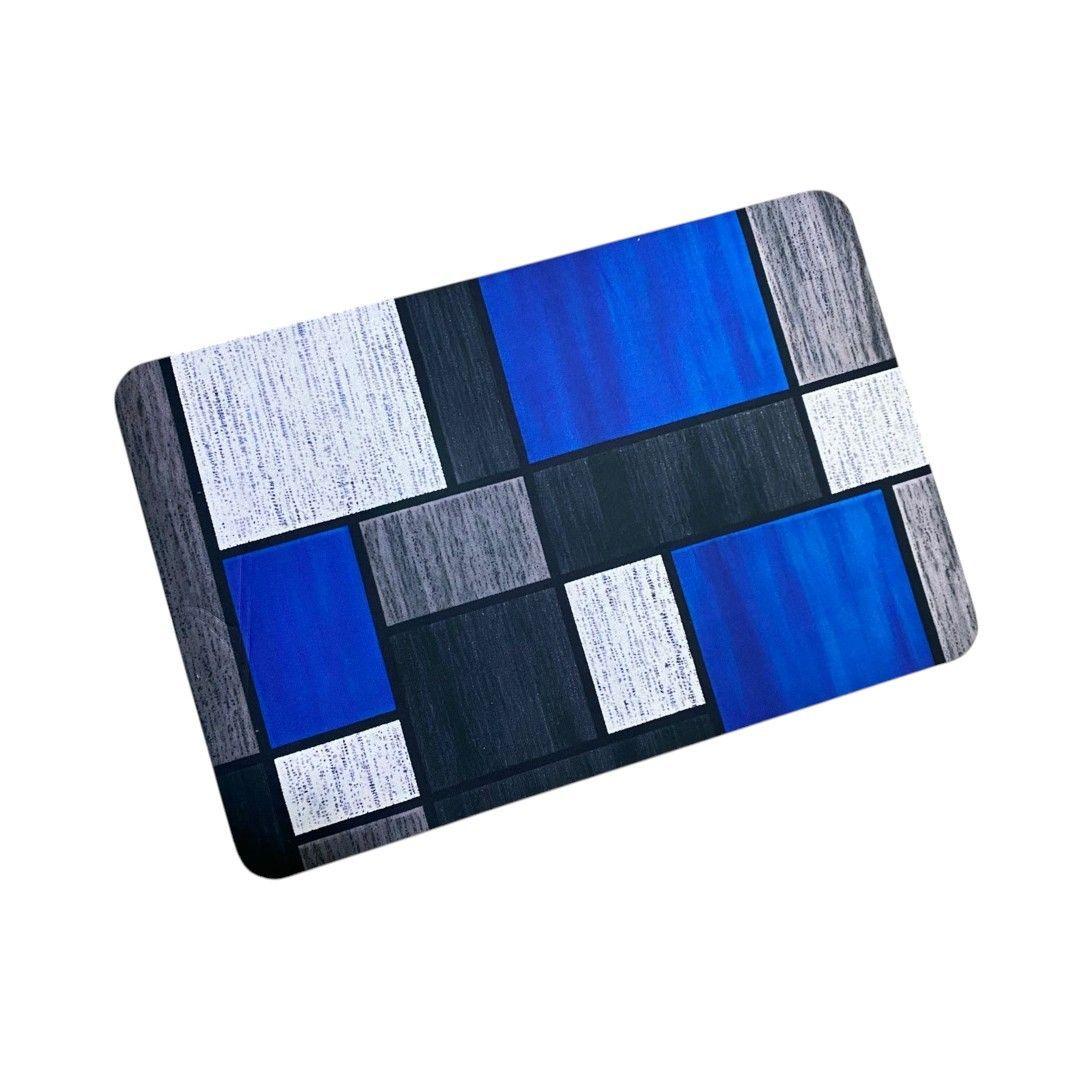 alfombras para baño bajada de bano super absorbente cuadros-0