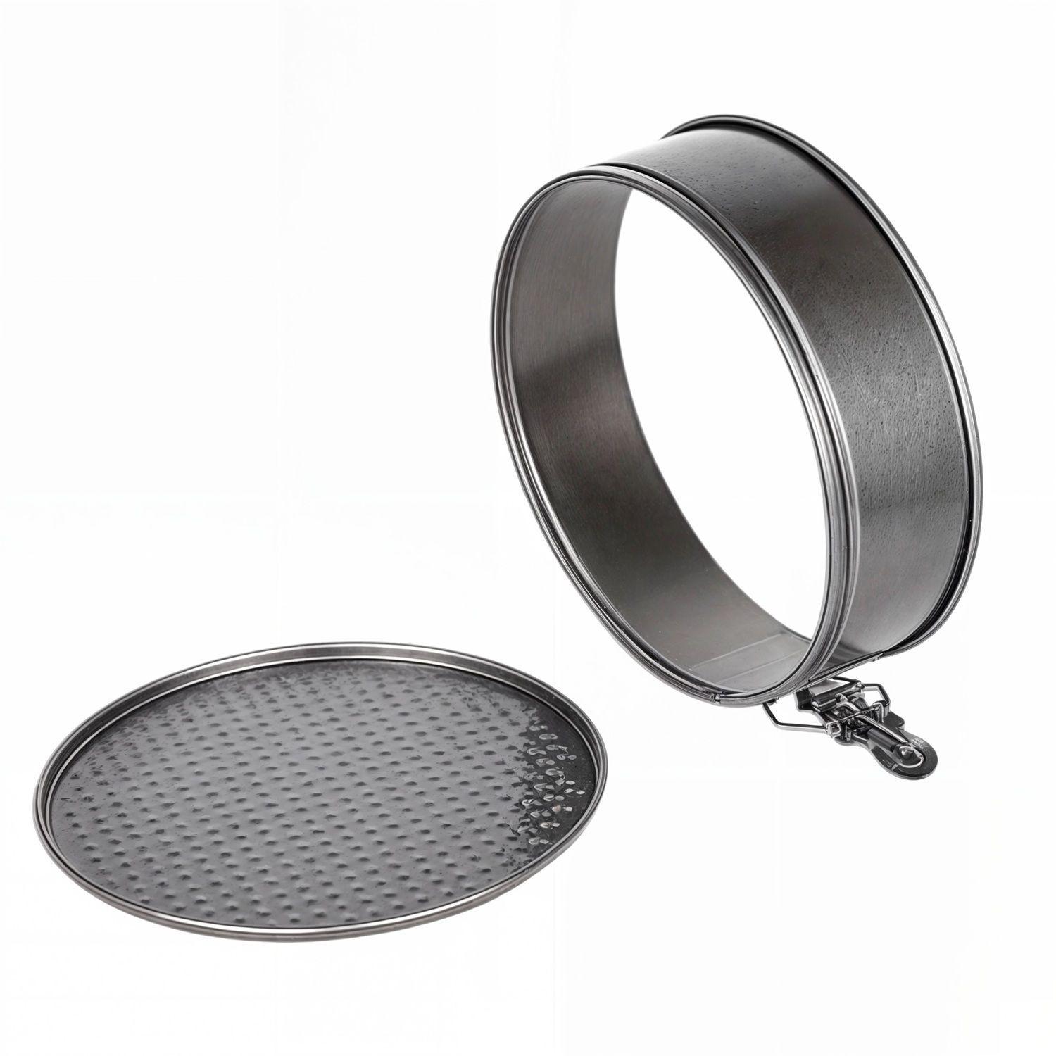 Set 3 moldes desmontables redondo queque antiadherente torta-4
