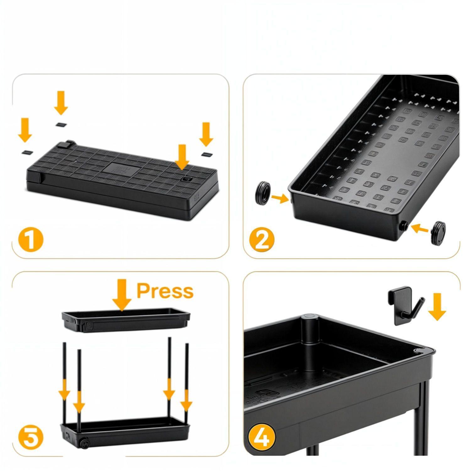organizador extraible cocina repisa extensible 2 niveles-3